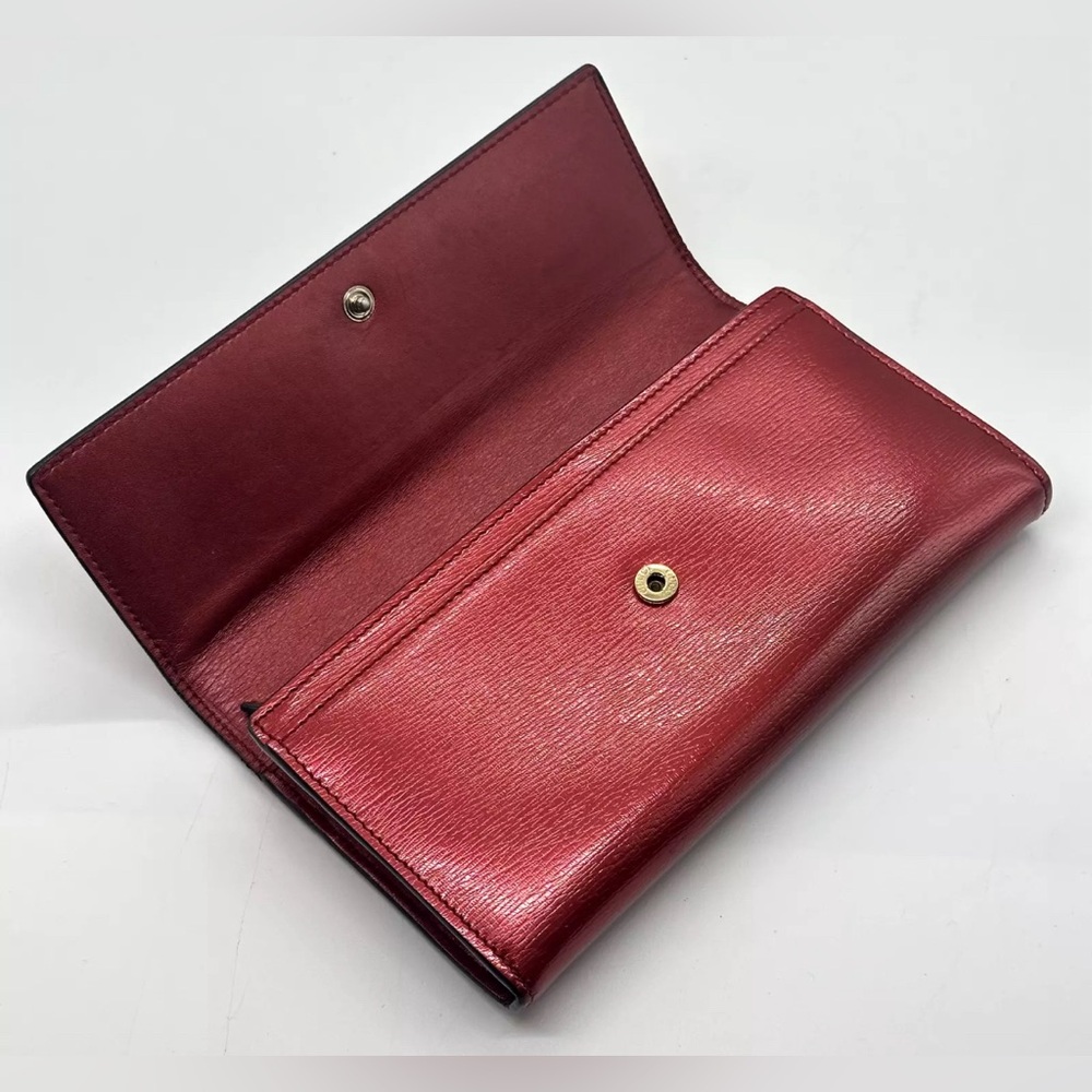 Gucci Lovely Heart Long Patent Wallet - Full Inclusion-Very Good Used Condition - Picture 5 of 14